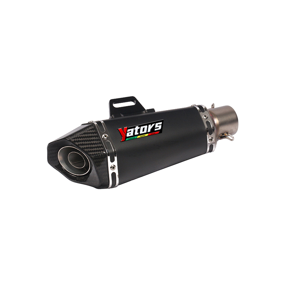 For Yamaha MT09 FZ09 2021-2024 Full Exhaust System 51mm Muffler Pipe Black - Image 2