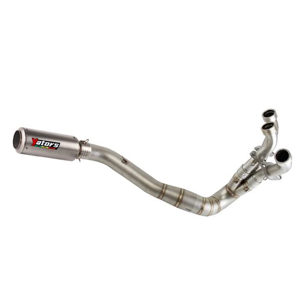 For Yamaha MT-09 2020-2025 Exhaust Front Pipe Muffler Tips Whole System