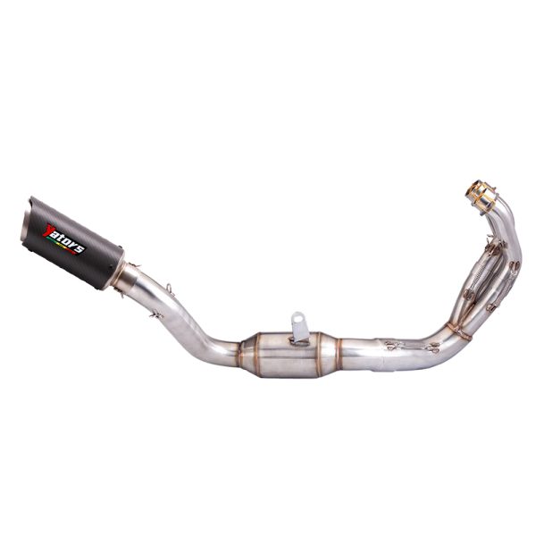 For Yamaha FZ09 MT-09 2021-2023 Full Exhaust System Header Link Pipe Muffler
