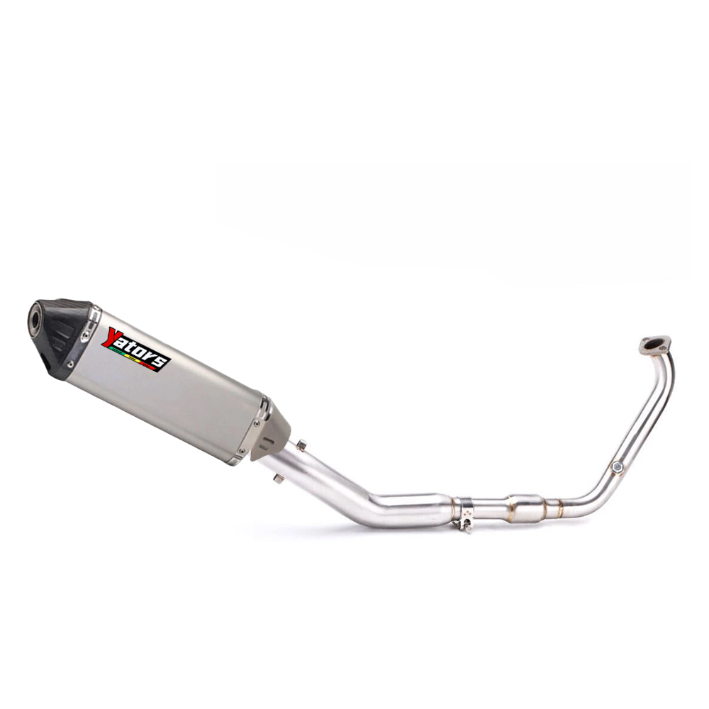 Full Exhaust System Header Front Link Pipe For Yamaha MT-15 2020-2021