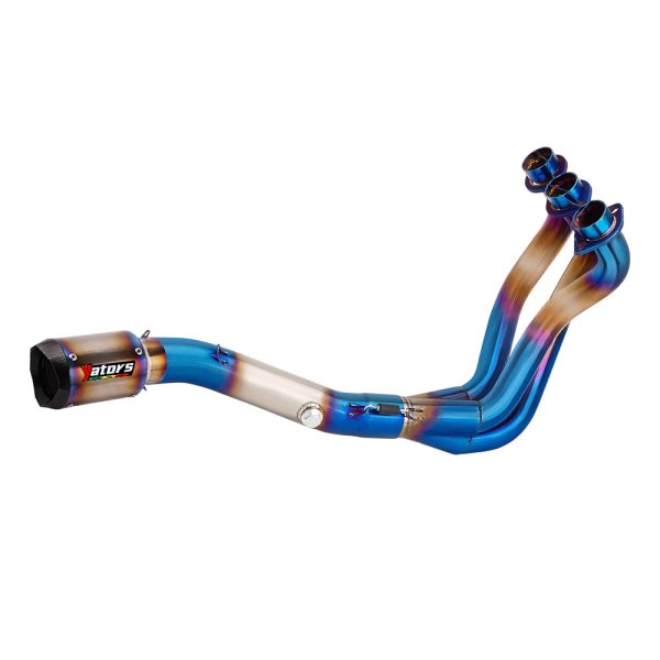 For Yamaha MT09 FZ09 XSR900 2014-2020Full Exhaust System Muffler Link Pipe Tip