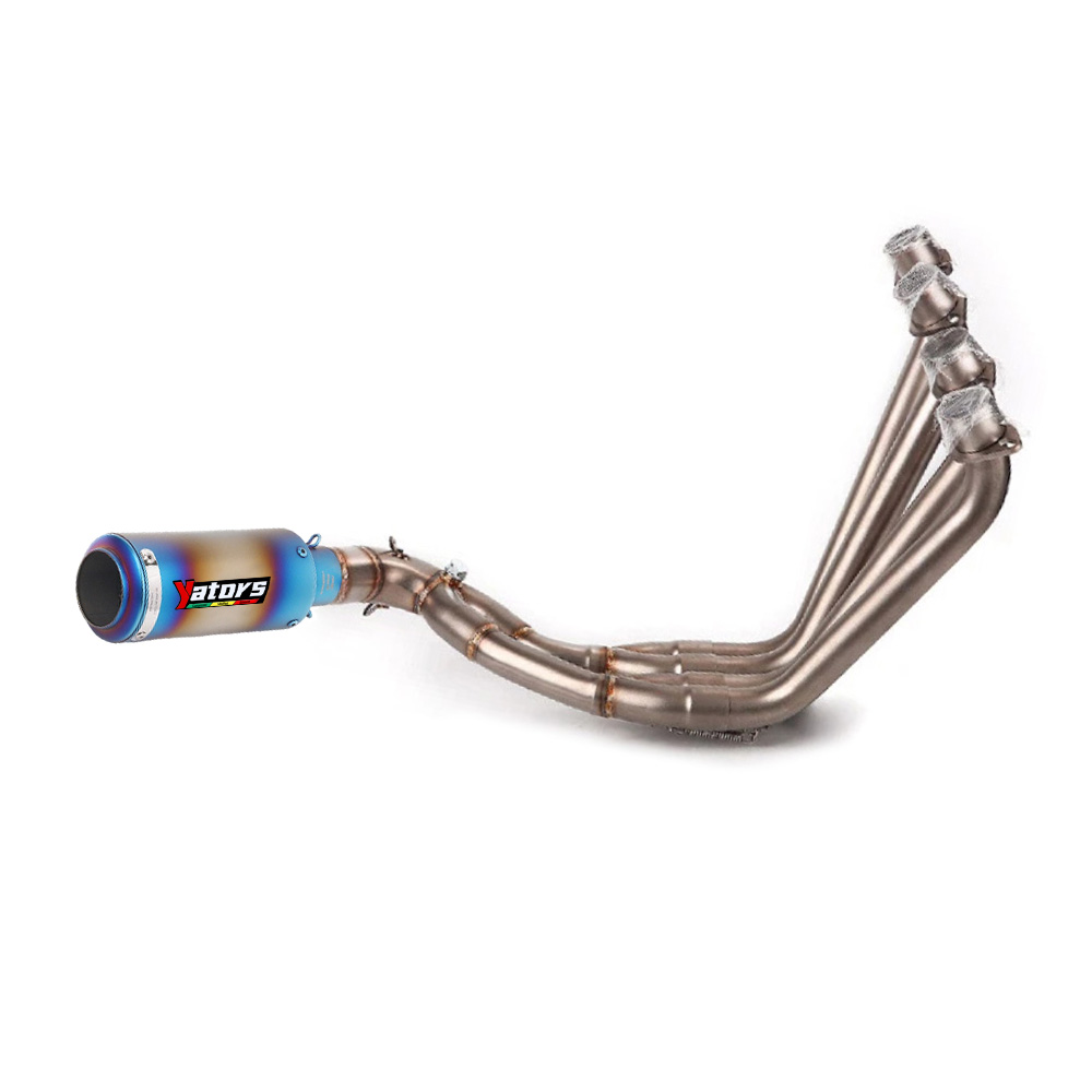 Exhaust Front Pipe Muffler Full System For Honda CB650F CB650R 2014-2025 CBR650