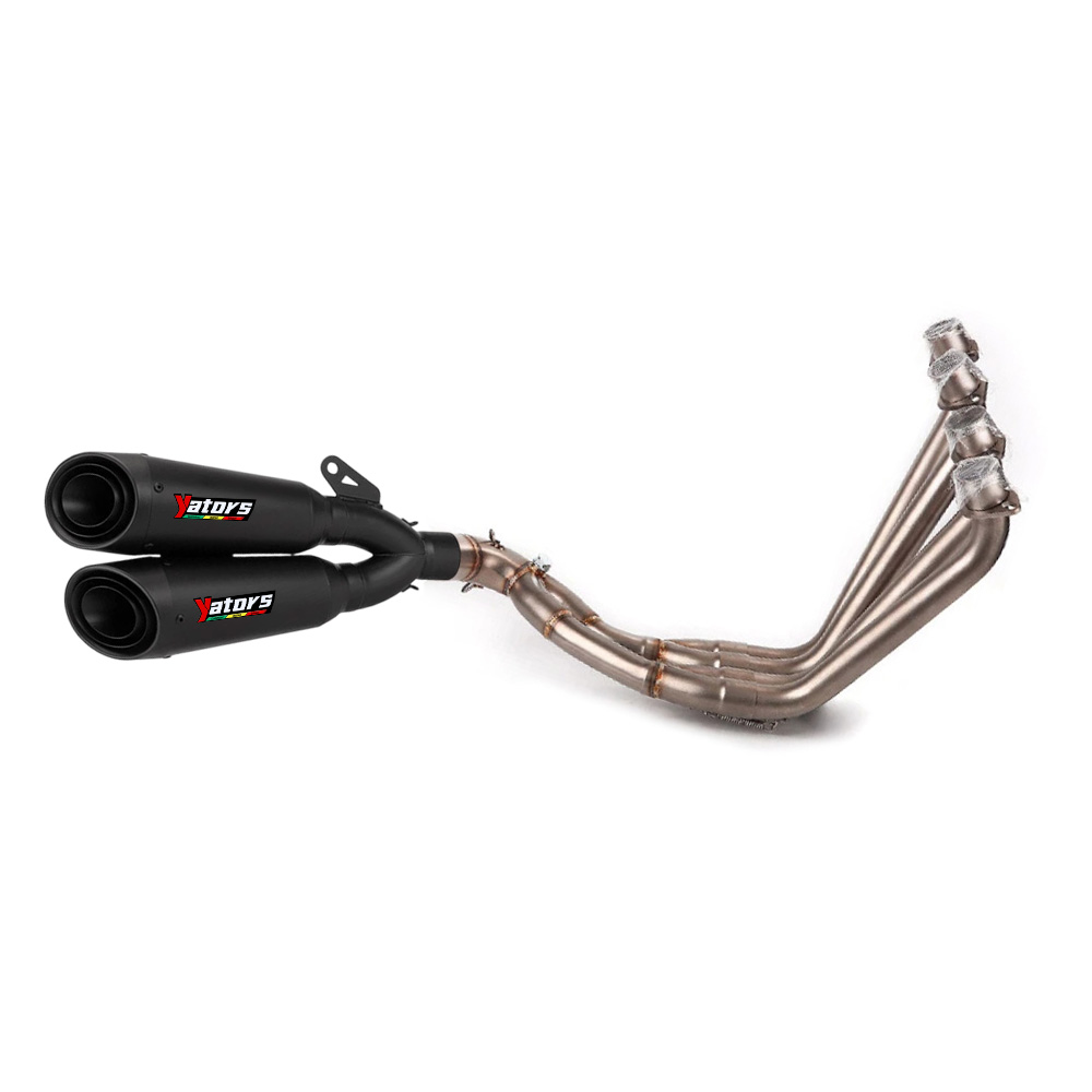 For Honda CBR650R CBR650F 2014-2024 CB650R Full System Exhaust Tips Header Pipe