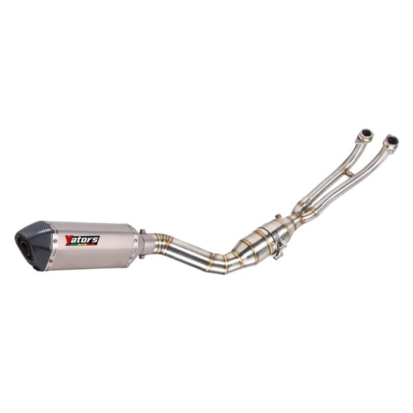 For Yamaha TMAX 530 560 2017-2021 Full Exhaust System Header Pipe 51mm Mufflers
