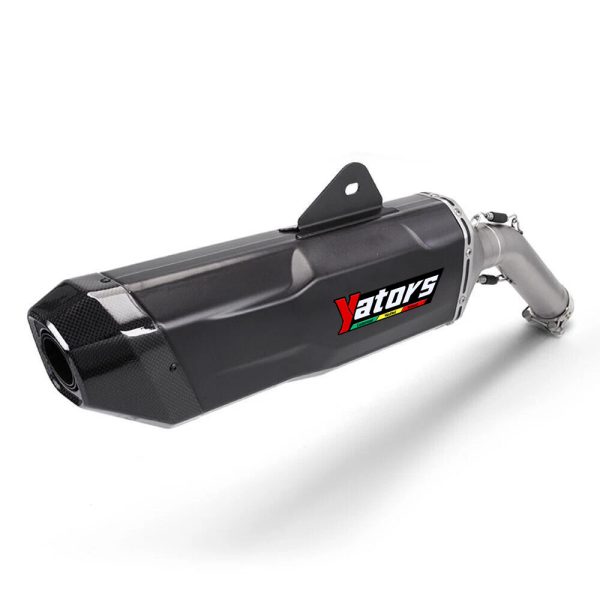 Exhaust Muffler Tips Mid Link Pipe System Motorcycle For BMW F850GS 2018-2023