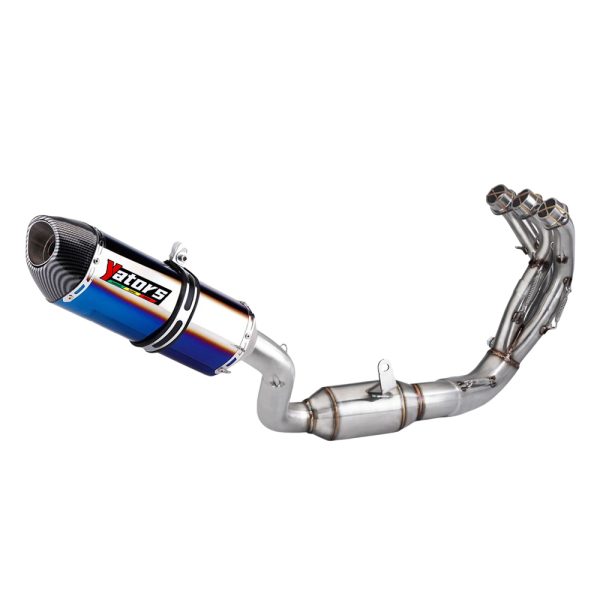 For Yamaha MT-09 XSR900 2021-2024 Full Exhaust System 51mm Header Link Pipe Slip