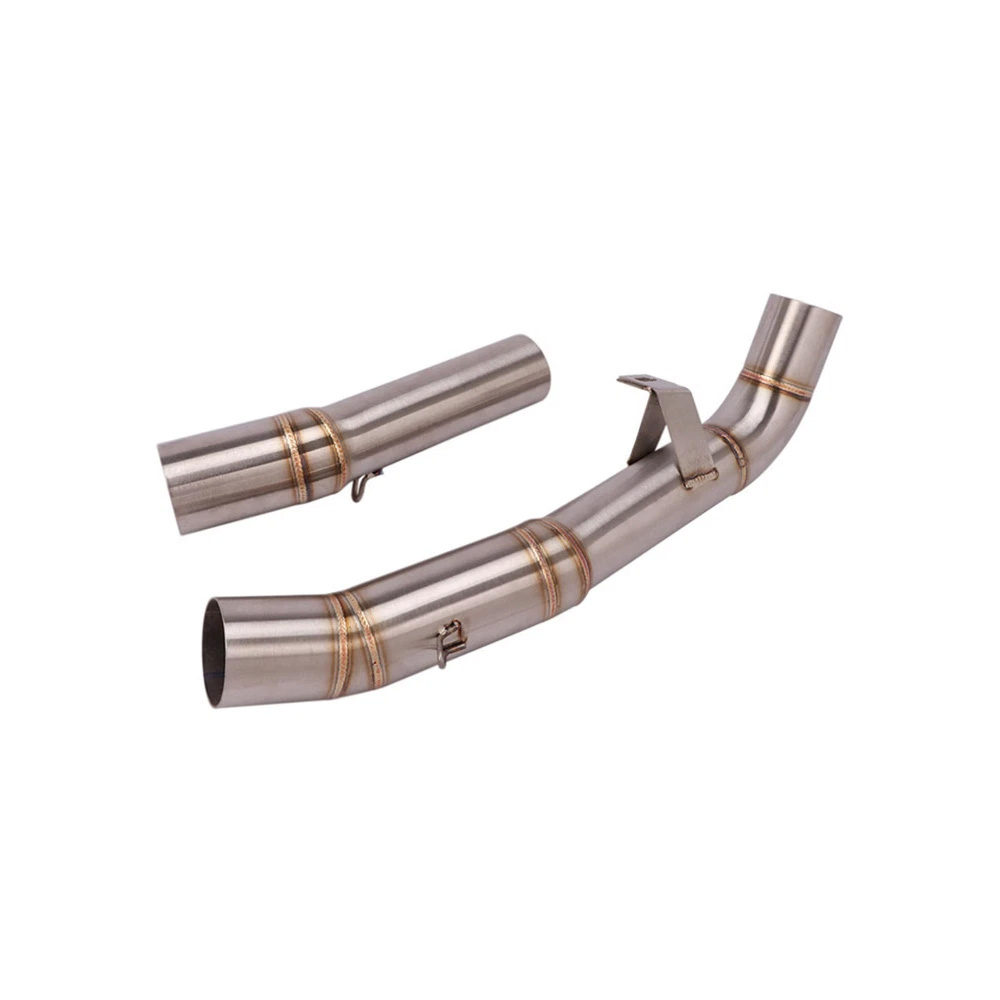51mm Muffler Tips Mid Exhaust Link Pipe Slip For Kawasaki Ninja Z1000 2010-2024 - Image 2