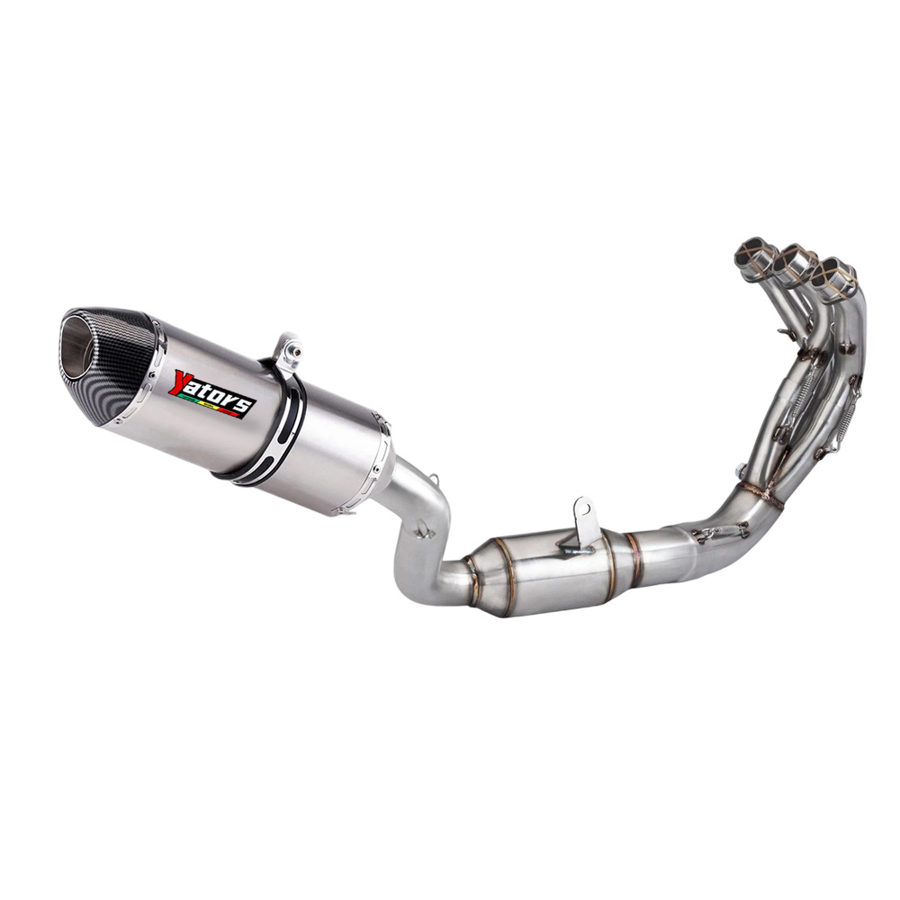 For Yamaha XSR900 MT-09 2021-2024 Whole System Exhaust Header Pipe Muffler Tips