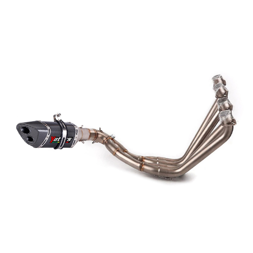 For Honda CB650R/F 2014-25 CBR650R CBR650F Full System Exhaust Tips Header Pipe
