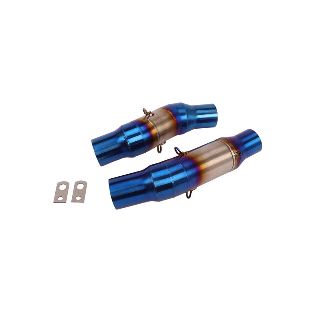 Slip Mid Exhaust Link Pipe 51mm Muffler Tips For Kawasaki Ninja Z1000 2010-2020 - Image 2