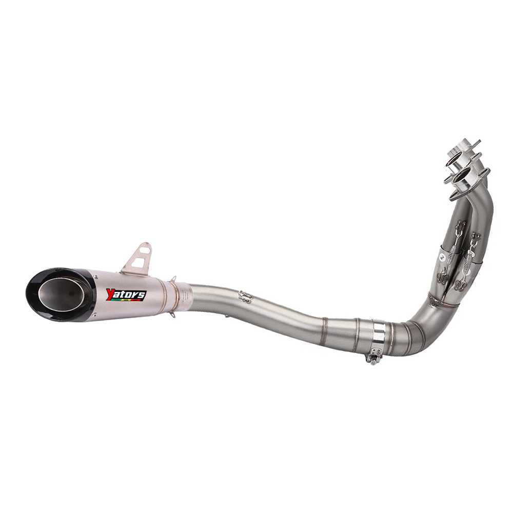 Fits Yamaha MT-09 FZ09 XSR900 2021-2025 Full Exhaust Muffler System Header Pipe
