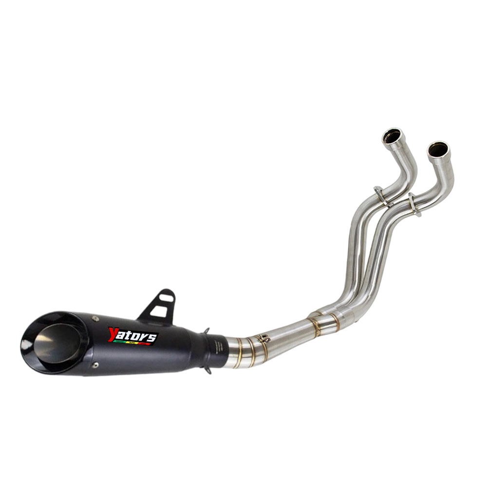 YZF R7 2021-2025 for Yamaha MT-07 Whole System Exhaust Header Pipe Muffler Tips
