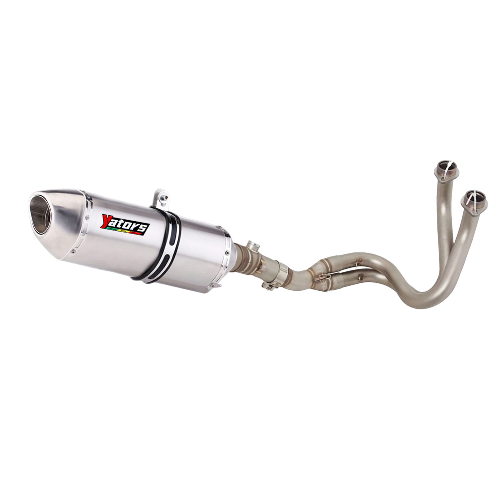 Full System Exhaust Header Link Pipe Slip For Kawasaki Versys 650 2017-2019