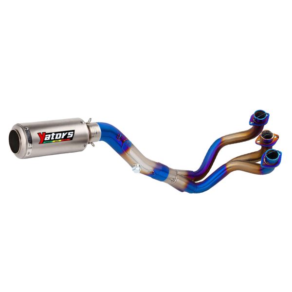 Slip For Yamaha MT-09 FZ09 2014-20 Whole System Exhaust Header Pipe Tail Muffler