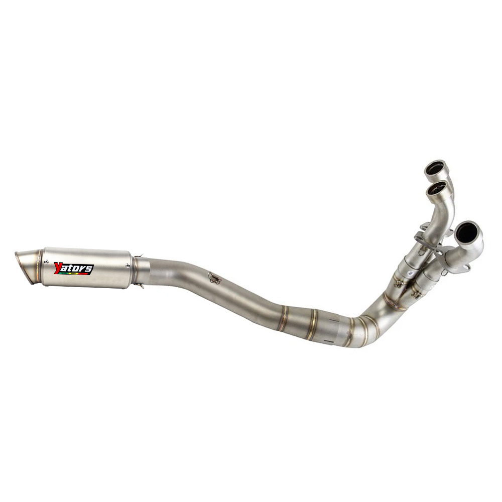 MT-09 2020-2025 for Yamaha MT-09 Exhaust Front Pipe Muffler Tips Whole System
