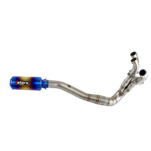 MT-09 2020-2025 for Yamaha MT-09 Exhaust Front Pipe Muffler Tips Whole System