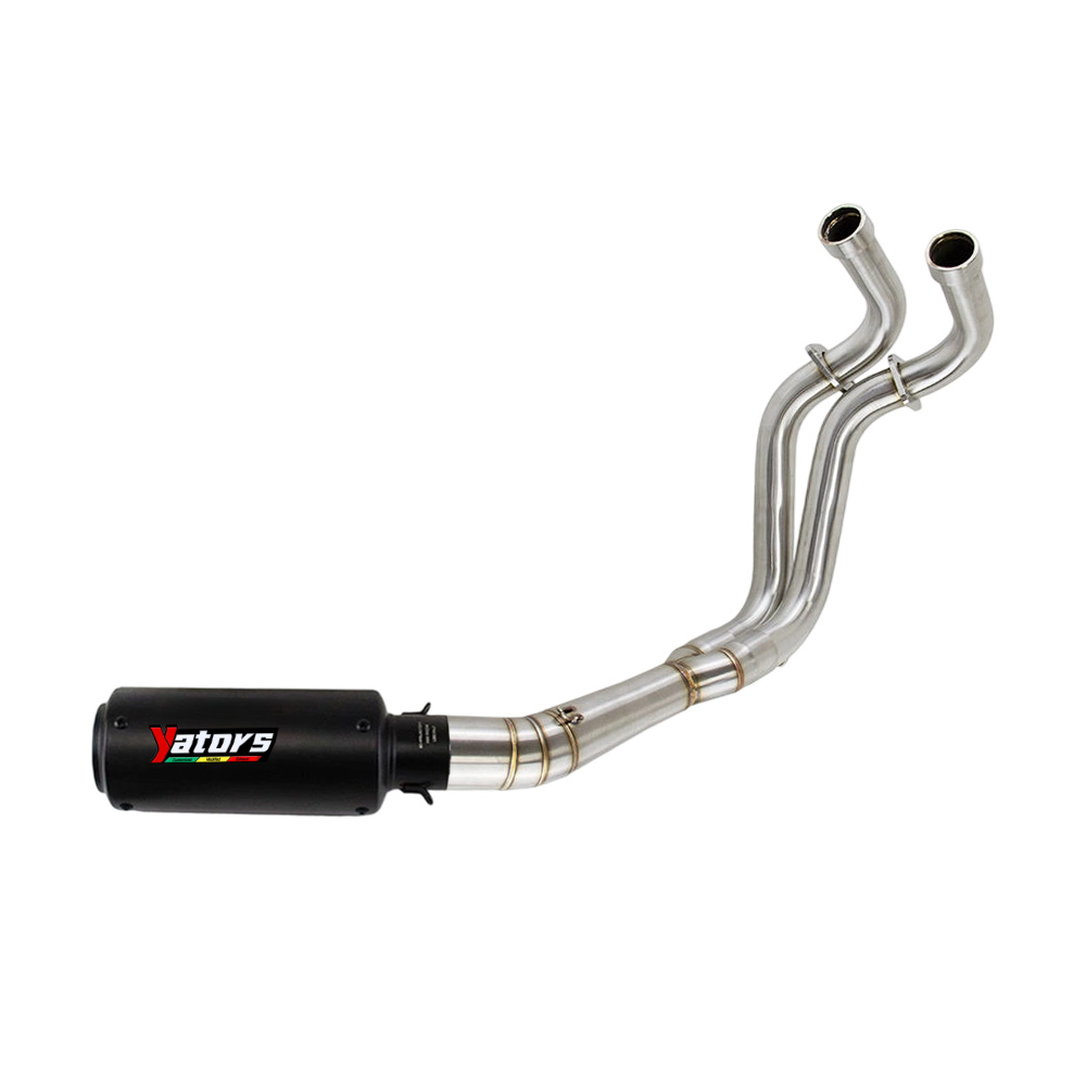 YZF R7 2021-2025 for Yamaha MT-07 Whole System Exhaust Header Pipe Muffler Tips