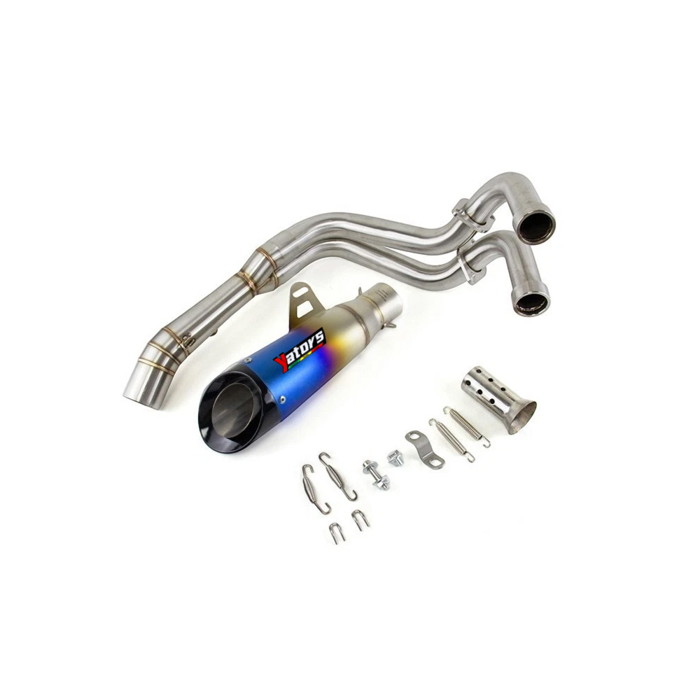 YZF R7 2021-2025 for Yamaha MT-07 Whole System Exhaust Header Pipe Muffler Tips - Image 6