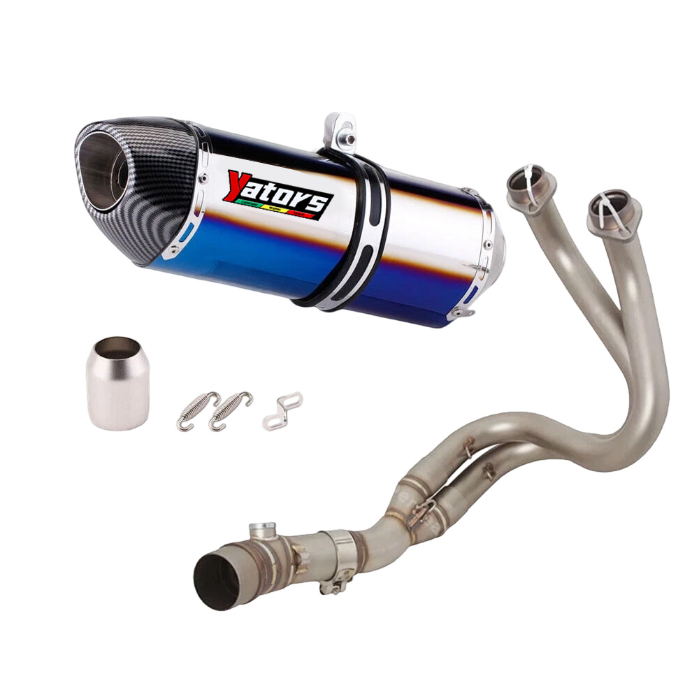 Full System Exhaust Header Link Pipe Slip For Kawasaki Versys 650 2017-2019 - Image 2