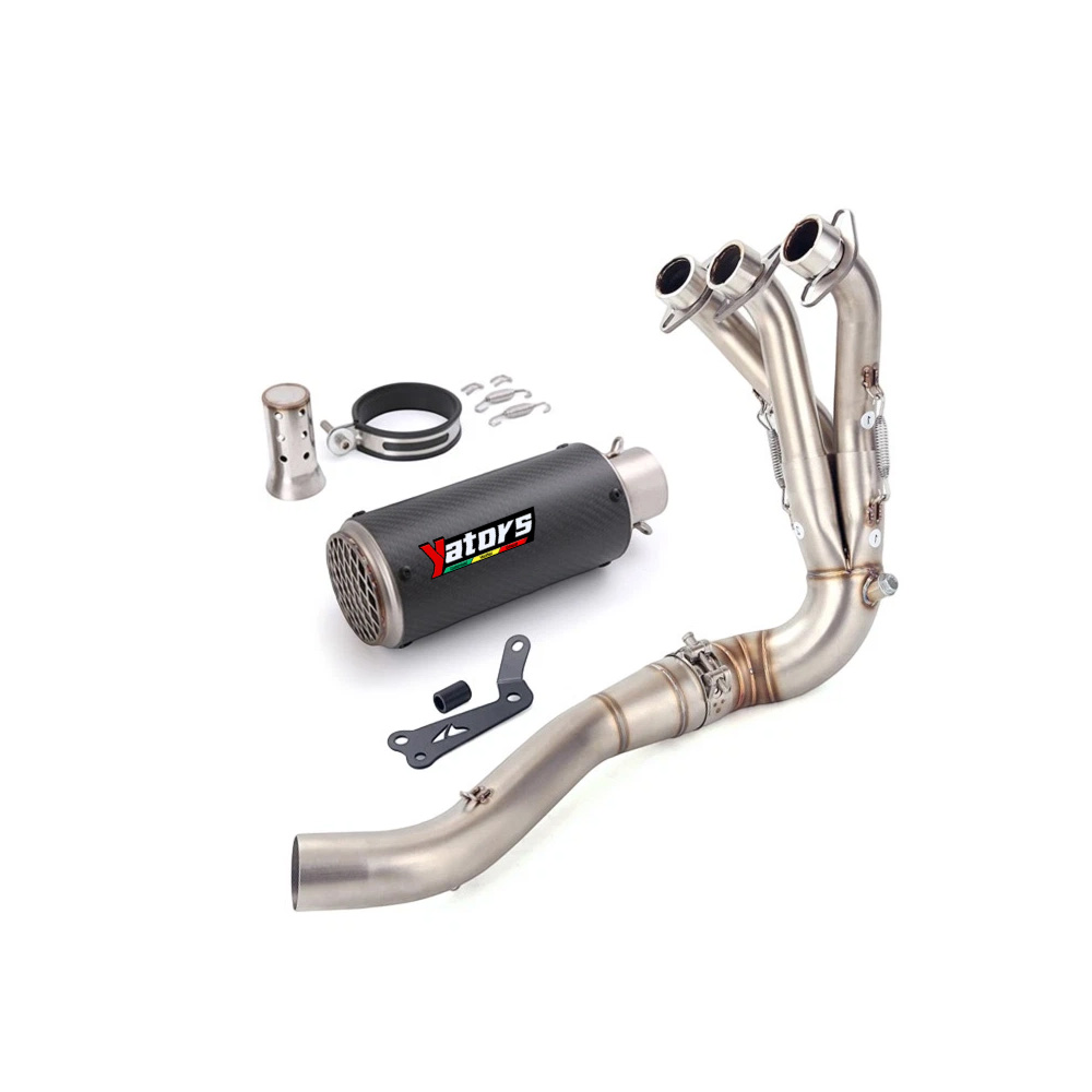MT-09 2020-2024 For Yamaha XSR900 Exhaust Header Pipe Muffler Tips Whole System - Image 2