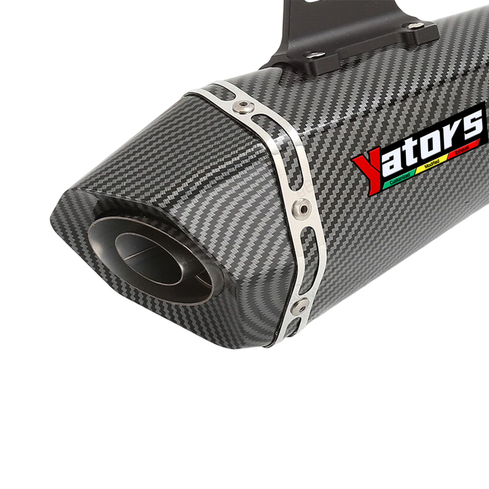 For Kawasaki Z900 Ninja 900 2017-2024 Exhaust System Header Pipe Muffler Slip On - Image 2