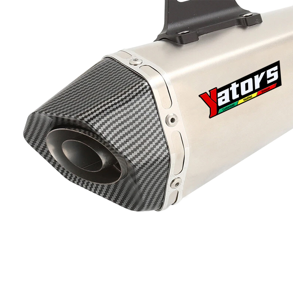 For Kawasaki Z900 Ninja 900 2017-2024 Exhaust System Header Pipe Muffler Slip On - Image 4