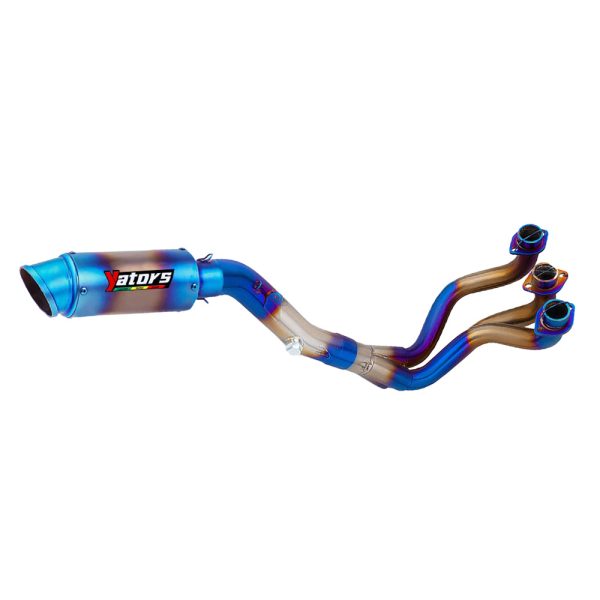 Slip For Yamaha MT-09 FZ09 2014-20 Whole System Exhaust Header Pipe Tail Muffler