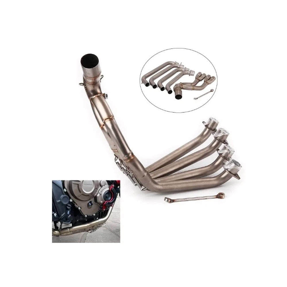For Honda CBR650R CB650R F CBR650F Full Exhaust Muffler System Header Link Pipe - Image 2