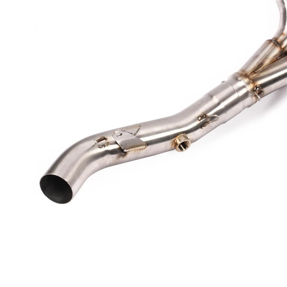 For Yamaha FZ09 MT-09 2014-23 Full Exhaust System Header Link Pipe Muffler Tips - Image 3