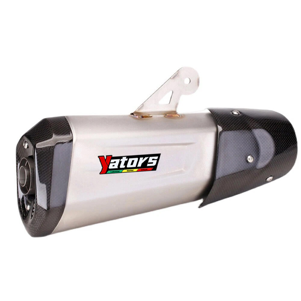 Exhaust System Pipe Carbon Muffler Front Link Pipe For Vespa GTS300 2021-2022 - Image 3