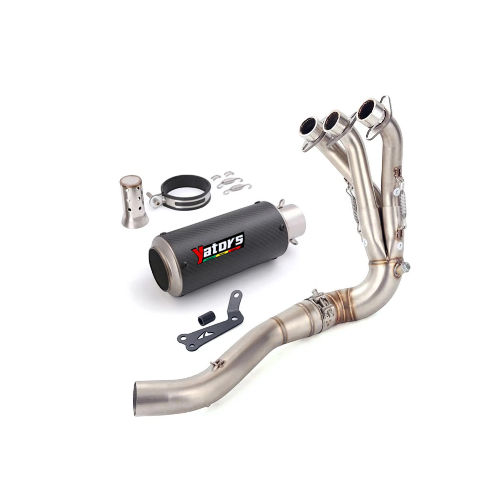 MT-09 2020-2024 For Yamaha XSR900 Exhaust Header Pipe Muffler Tips Whole System - Image 2