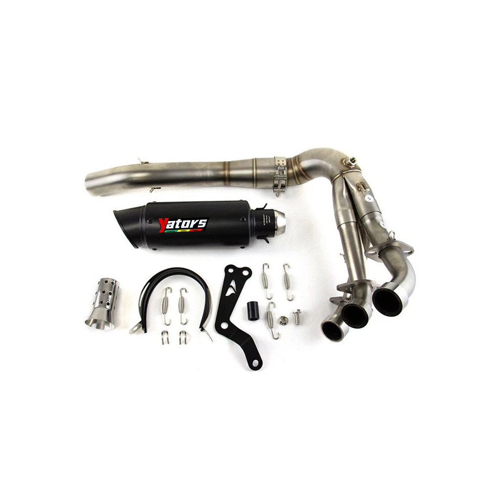 MT-09 2020-2024 For Yamaha XSR900 Exhaust Header Pipe Muffler Tips Whole System - Image 2