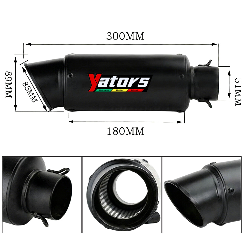 Exhaust Whole System Header Muffler Pipe Tips For Yamaha XSR900 MT-09 2024-2025 - Image 3