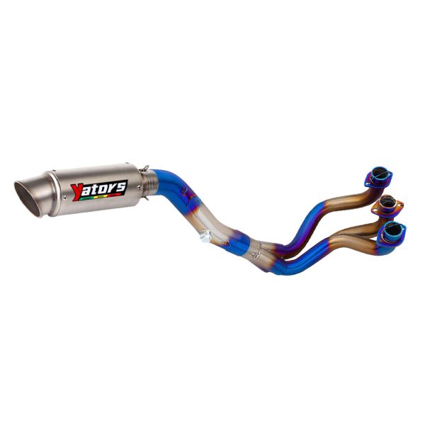 Slip For Yamaha MT-09 FZ09 2014-20 Whole System Exhaust Header Pipe Tail Muffler
