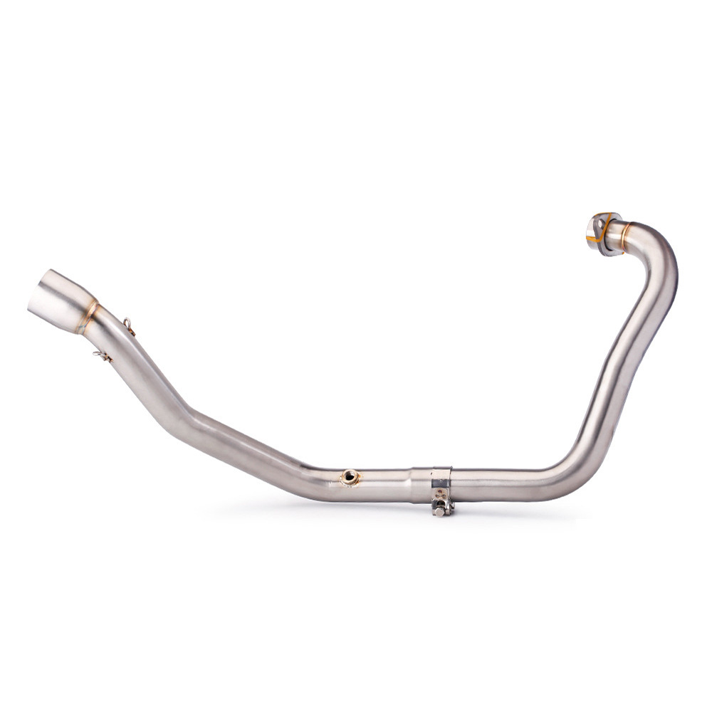 Slip-on For Suzuki SF250 Gixxer 250 Full System Exhaust Front Link Pipe Muffler - Image 4