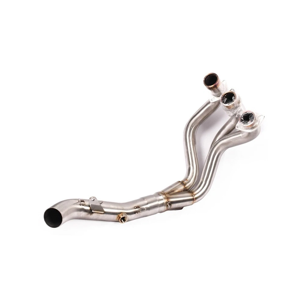 For Yamaha FZ09 MT-09 2014-23 Full Exhaust System Header Link Pipe Muffler Tips - Image 4