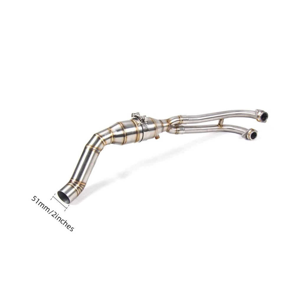 For Yamaha TMAX 530 560 2017-2021 Full Exhaust System Header Pipe 51mm Mufflers - Image 3