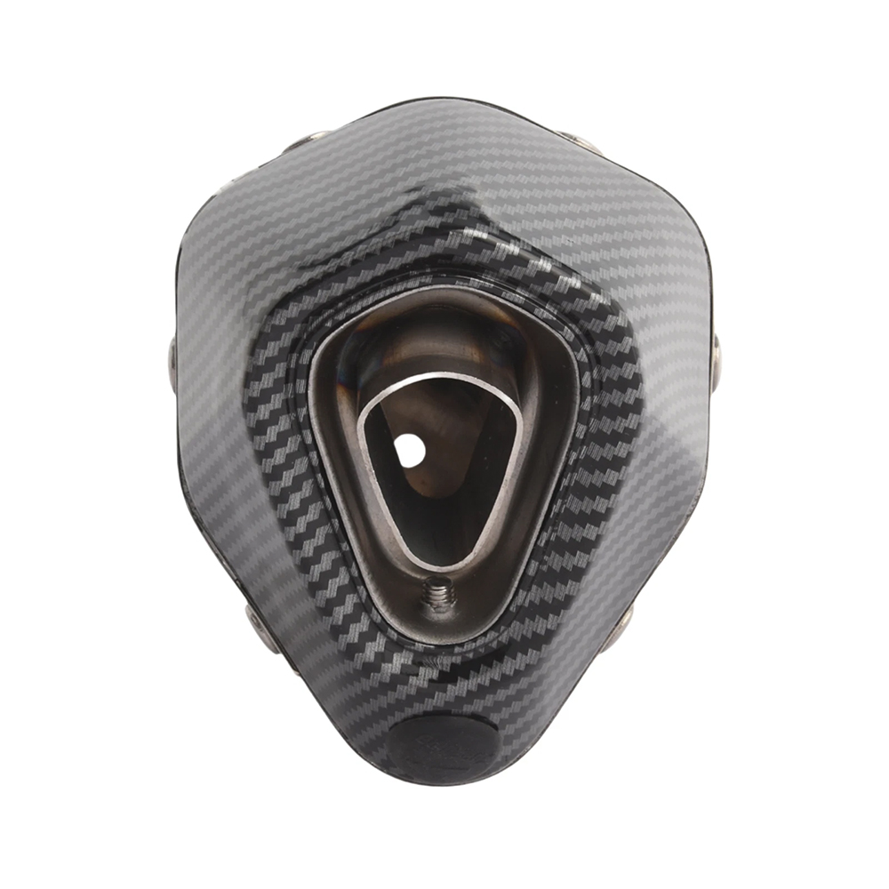 For Yamaha FZ6 FAZER 2004-2011 Exhaust Mid Link Pipe Muffler System Carbon Fiber - Image 4