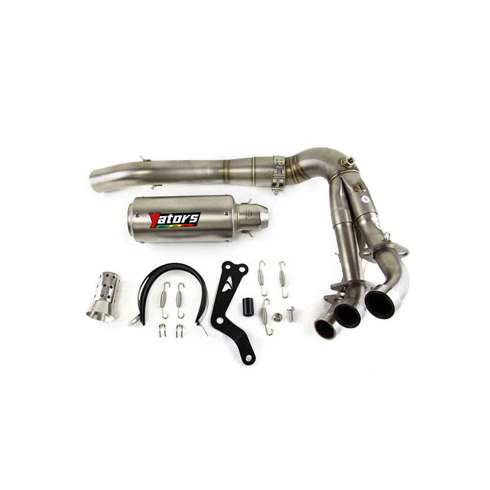 MT-09 2020-2024 For Yamaha XSR900 Exhaust Header Pipe Muffler Tips Whole System - Image 2