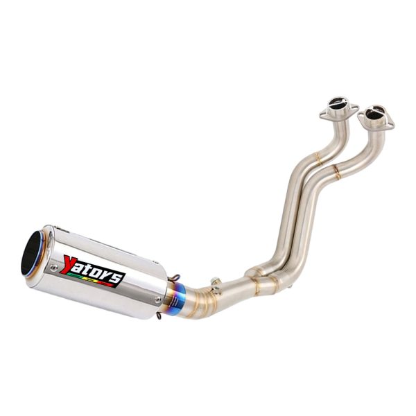 YZF R7 2021-2024 for Yamaha MT-07 Whole System Exhaust Header Pipe Muffler Tips