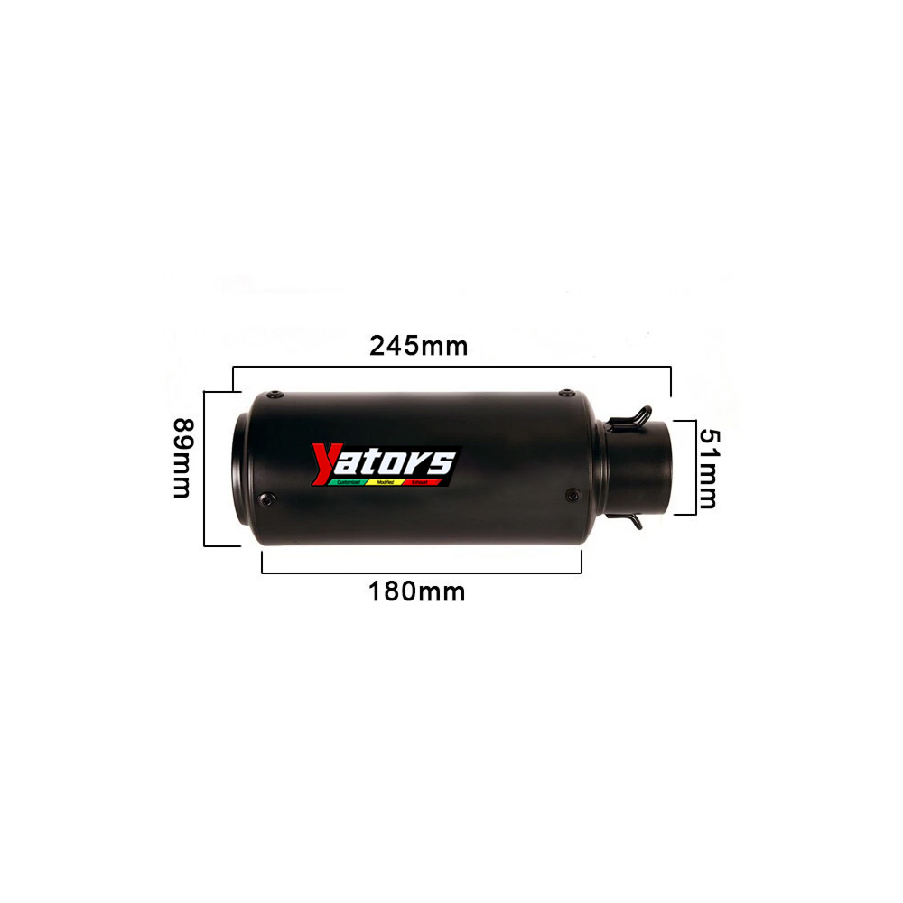 YZF R7 2021-2025 for Yamaha MT-07 Full System Exhaust Header Pipe Muffler Tips - Image 4