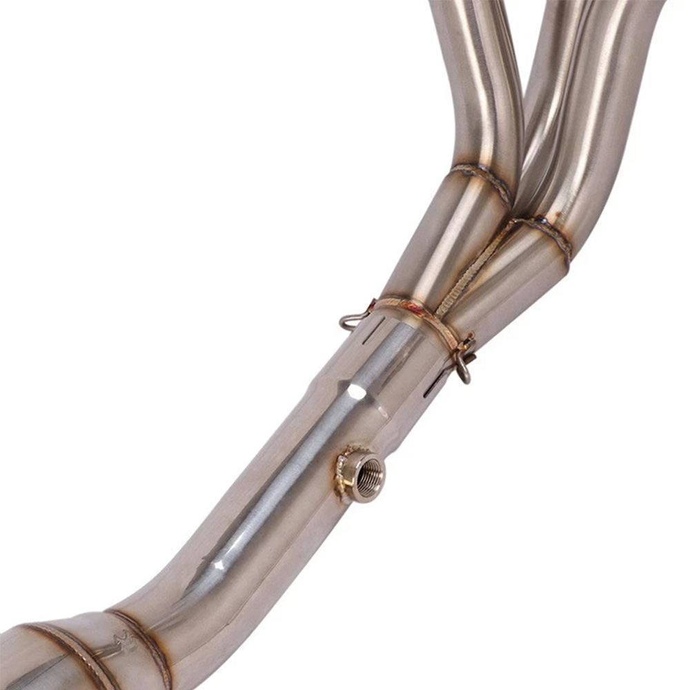 For Yamaha MT09 2020-2023 Full Exhaust System Header Link Pipe Muffler Tips Slip - Image 4