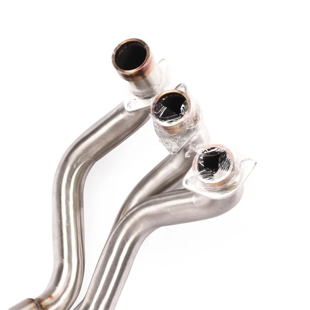 For Yamaha FZ09 MT-09 2014-23 Full Exhaust System Header Link Pipe Muffler Tips - Image 5