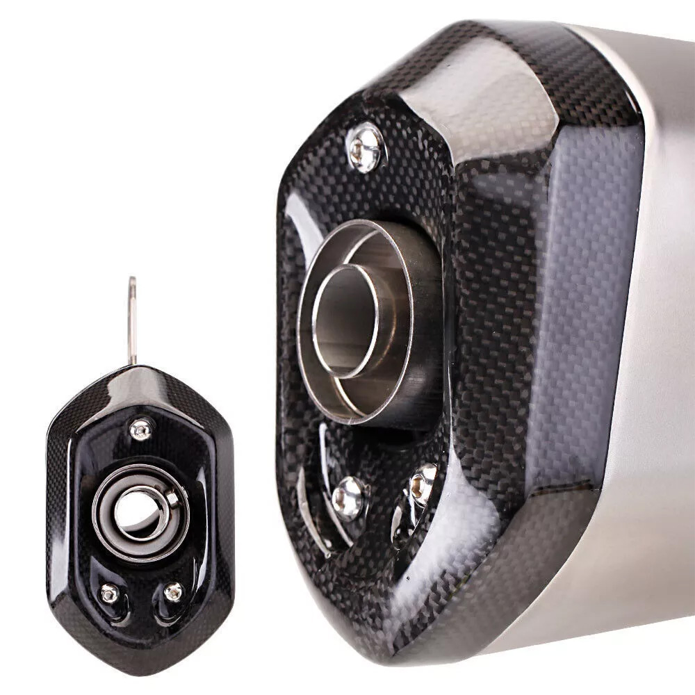 Exhaust System Pipe Carbon Muffler Front Link Pipe For Vespa GTS300 2021-2022 - Image 5