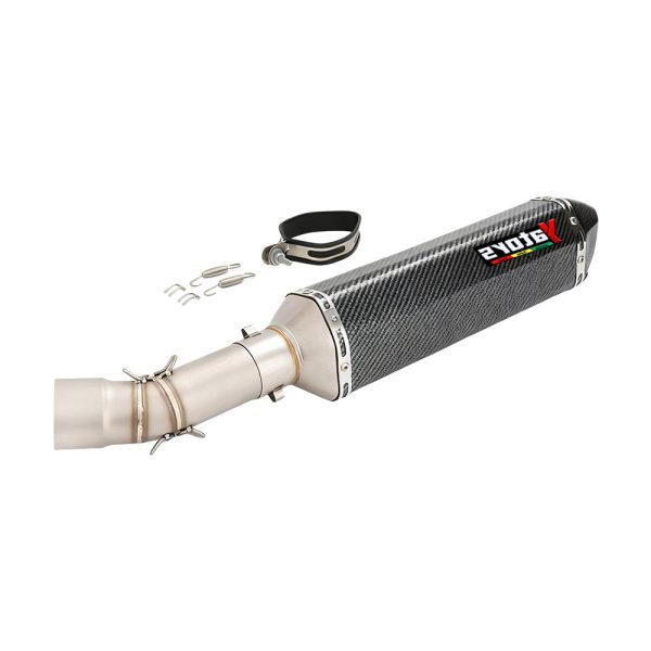 For BMW F650GS F700GS F800GS Exhaust System Middle Link Pipe Escape Muffler Tips