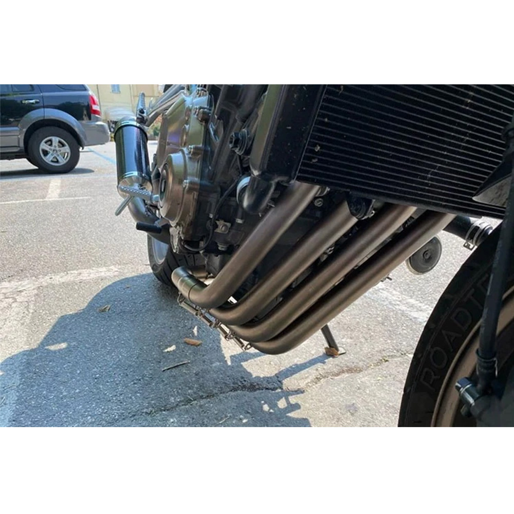 For Honda CBR650R CB650R/F CBR650F Full Exhaust Muffler System Header Link Pipe - Image 5