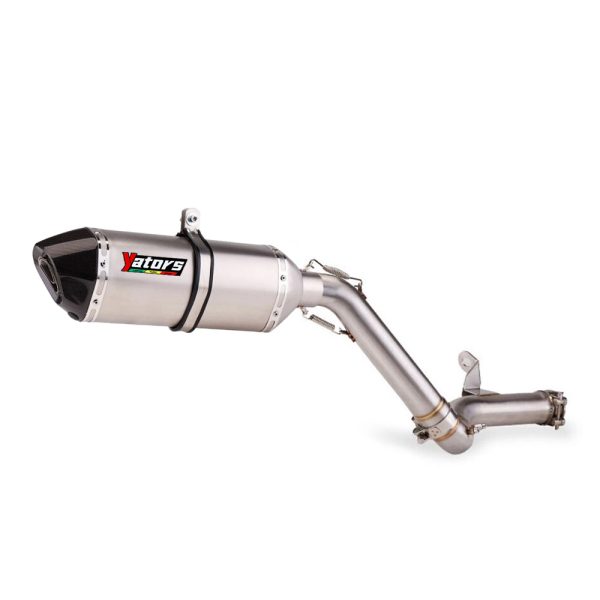 Exhaust Tips Muffler Mid Pipe Slip on System For BMW F850GS/F750GS 2018-2021