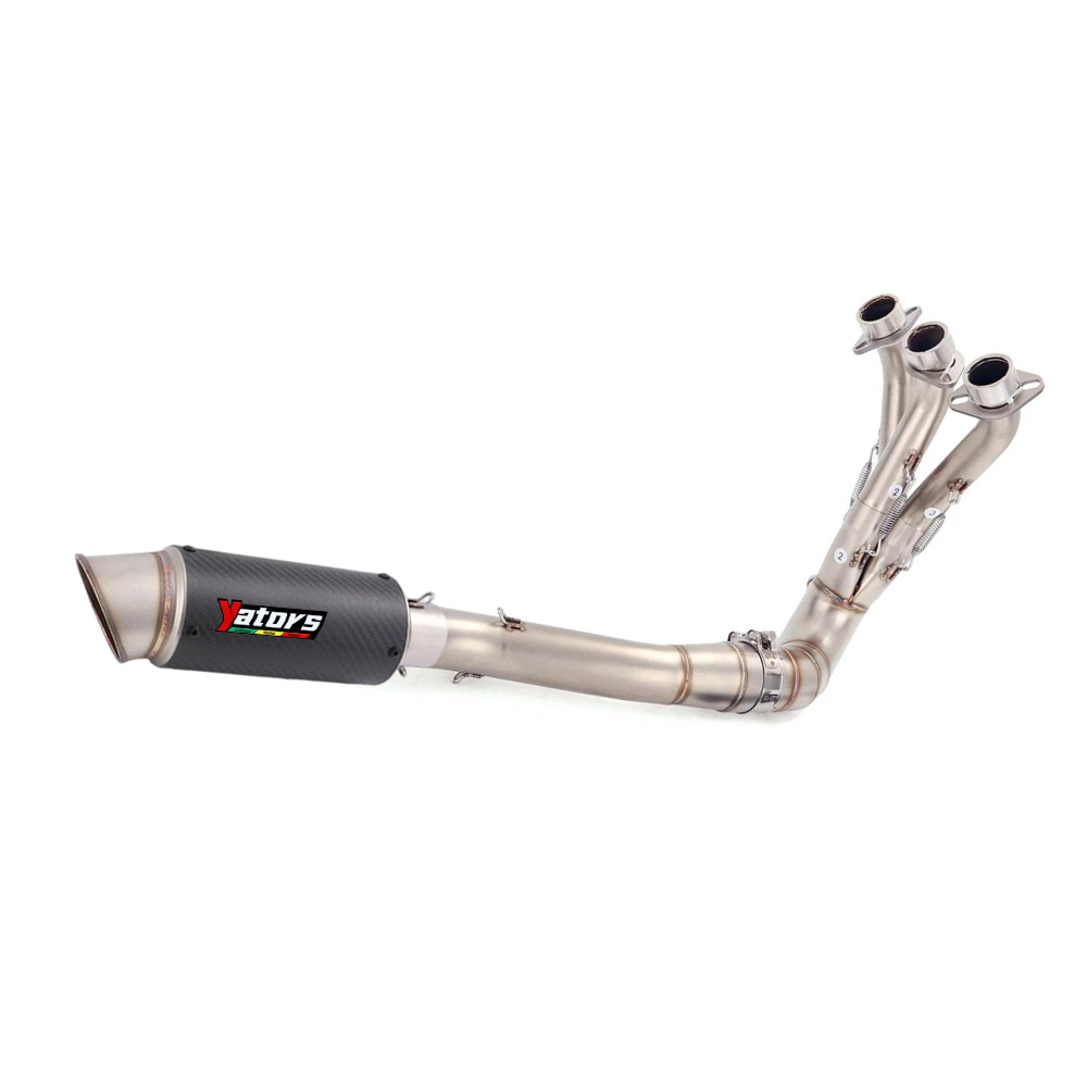 MT-09 2020-2024 For Yamaha XSR900 Exhaust Header Pipe Muffler Tips Whole System