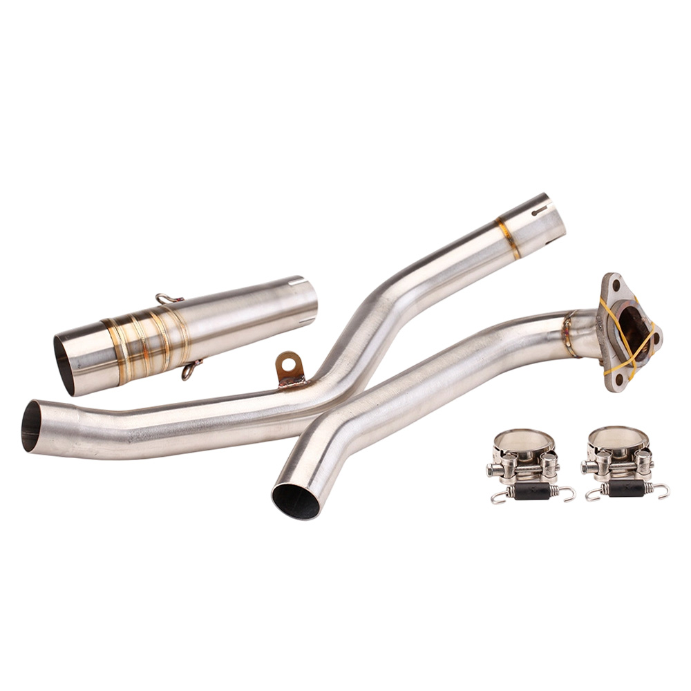 For Honda NC750X NC700S 2012-21 Full System Exhaust Tips Muffler Front Link Pipe - Image 6