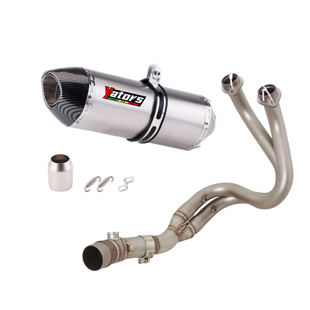 Full System Exhaust Header Link Pipe Slip For Kawasaki Versys 650 2017-2019 - Image 2